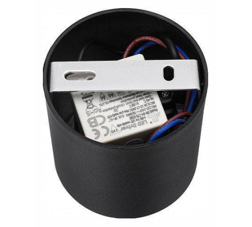 Накладной светильник iLedex Metrica 108-7W-D80-4000K-24DG-BK