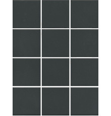 Мозаика Kerama Marazzi Агуста черный натуральный 9,8x9,8 см 1333