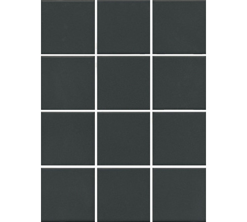 Мозаика Kerama Marazzi Агуста черный натуральный 9,8x9,8 см 1333