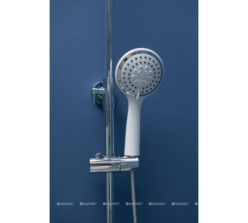 Душевая колонна со смесителем и изливом Aquanet Logic хром AF320-72-R-C