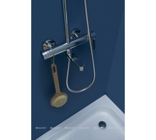 Душевая колонна со смесителем и изливом Aquanet Logic хром AF320-72-R-C