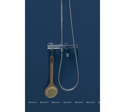 Душевая колонна со смесителем и изливом Aquanet Logic хром AF320-72-R-C