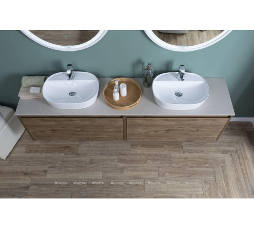 Тумба под раковину Aquanet Nova Lite 100 1+1 ящик дуб рустикальный 00249520