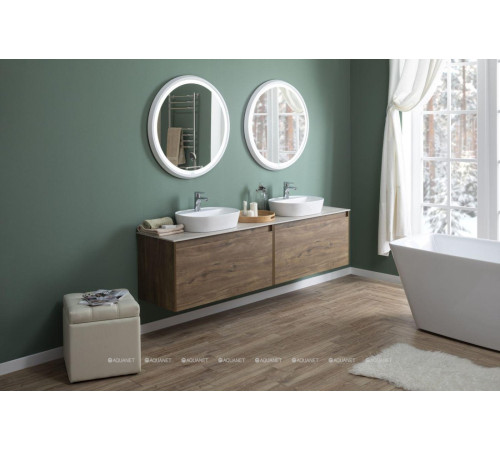 Тумба под раковину Aquanet Nova Lite 100 1+1 ящик дуб рустикальный 00249520