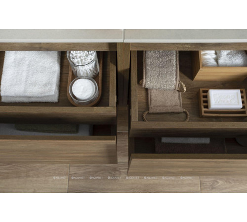 Тумба под раковину Aquanet Nova Lite 100 1+1 ящик дуб рустикальный 00249520