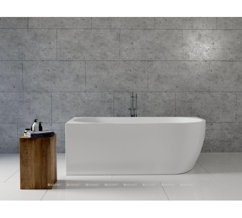 Ванна акриловая Aquanet Family Elegant A 1800x800 мм со сливом-переливом White Gloss 3805-N-GW