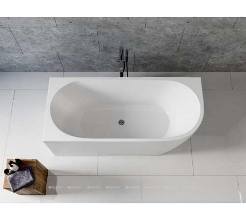 Ванна акриловая Aquanet Family Elegant A 1800x800 мм со сливом-переливом White Gloss 3805-N-GW