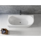Ванна акриловая Aquanet Family Elegant A 1800x800 мм со сливом-переливом White Gloss 3805-N-GW