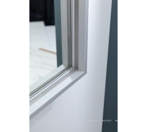 Зеркало De Aqua Алюминиум 80 см с подсветкой 4 стороны серебро 00261695