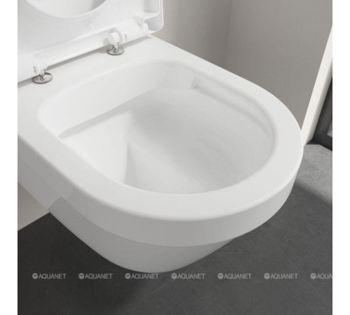 Унитаз подвесной Villeroy & Boch Architectura 370x530 мм с сиденьем 4694HR01