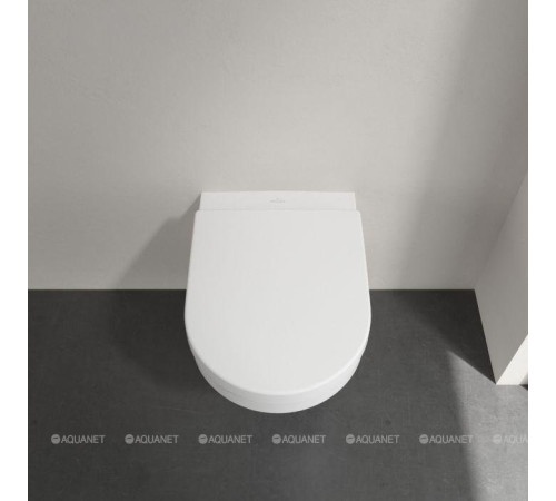 Унитаз подвесной Villeroy & Boch Architectura 370x530 мм с сиденьем 4694HR01