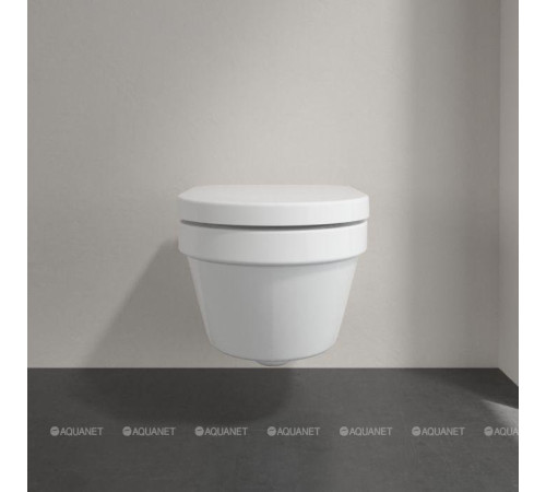 Унитаз подвесной Villeroy & Boch Architectura 370x530 мм с сиденьем 4694HR01