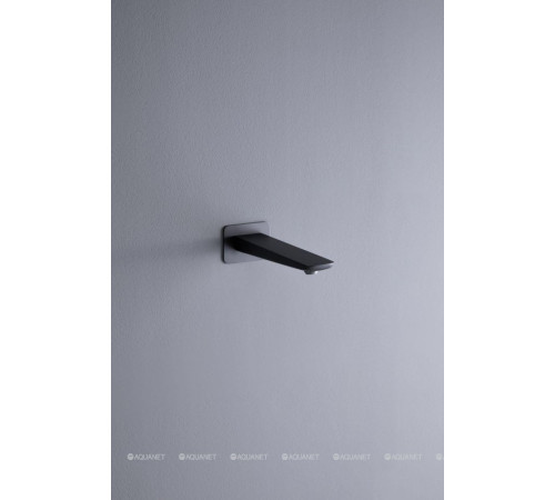 Излив встраиваемый Allen Brau INFINITY 200 мм черный матовый 5.21020-31