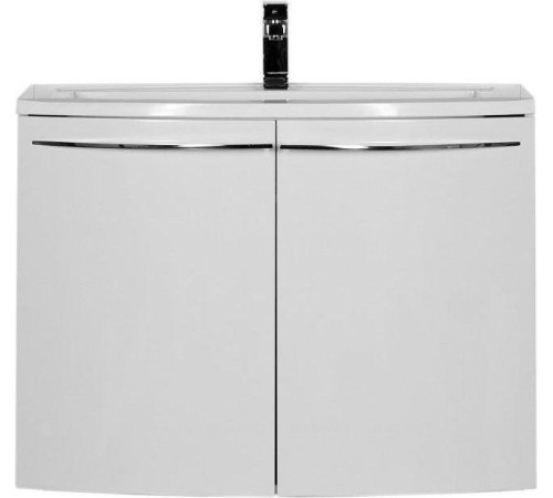 Тумба под раковину De Aqua Токката 2 90 белый 2 распашные двери 167141