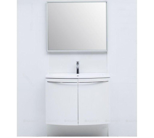 Тумба под раковину De Aqua Токката 2 90 белый 2 распашные двери 167141