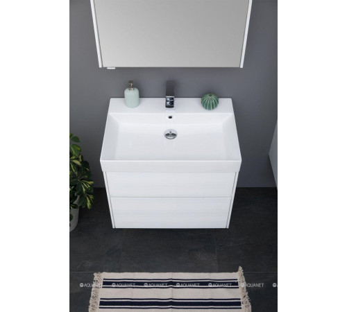 Тумба с раковиной Aquanet Бруклин 60 белый 00212596