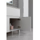 Тумба под раковину Aquanet Алвита new 80 напольная 1 ящик 2 двери белый матовый 00277550