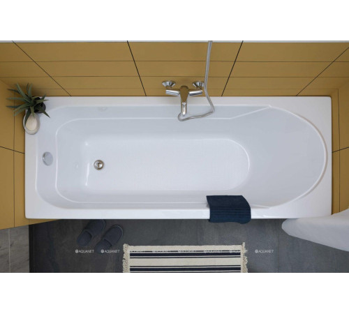 Ванна акриловая Aquanet West 120x70 см в комплекте 00205558