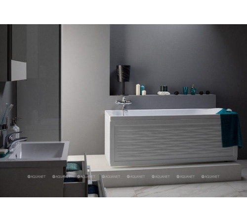 Ванна акриловая Aquanet Nord New 150x70 в комплекте 00242401