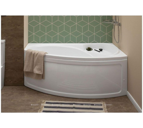 Акриловая ванна Aquanet Jersey 170x90 R с каркасом и сливом-переливом 00205329