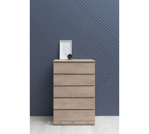 Комод Aquanet Сканди 800х480х1247 мм 6 ящиков дуб эдгрейн 00302545