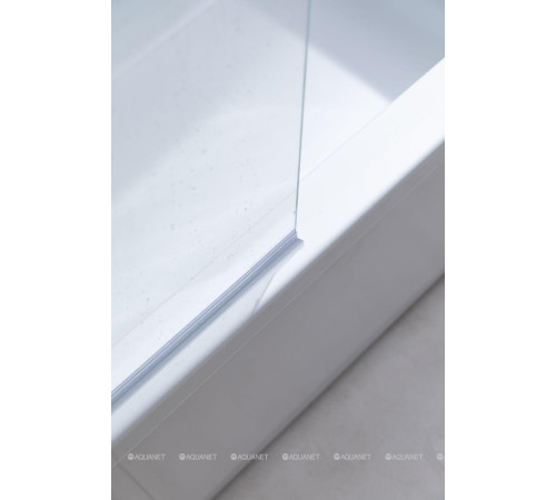 Шторка на борт ванны Allen Brau Priority 800x1500 мм стекло Optiwhite браш. ал. 3.31024.BA