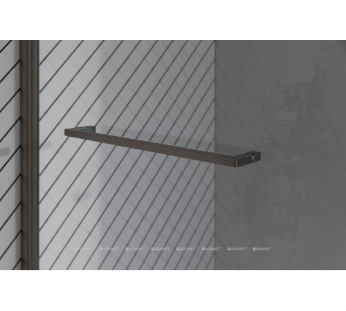 Шторка на борт ванны Allen Brau Priority 800x1500 мм стекло Optiwhite браш. ал. 3.31024.BA