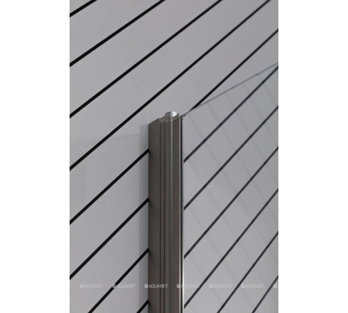 Шторка на борт ванны Allen Brau Priority 800x1500 мм стекло Optiwhite браш. ал. 3.31024.BA