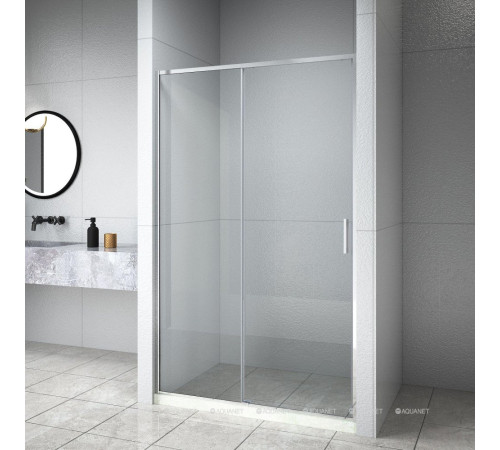 Душевая дверь в нишу Aquanet Pleasure Evo 1400 мм хром Easy Clean AE65-N140-CT