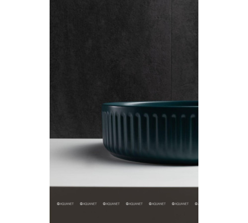 Раковина накладная Allen Brau Fantasy Line Ø360 мм петроль 4.11032.PT