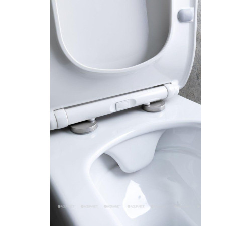 Унитаз подвесной Allen Brau LIBERTY 2 Rimless без сиденья 518х370 мм белый 4.33007.20