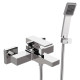 Смеситель для ванны Remer Absolute AU02 с душевым набором хром AU02