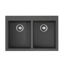 Кухонная мойка Omoikiri Bosen 80-2-PL Tetogranit 80x53 см платина 4993843