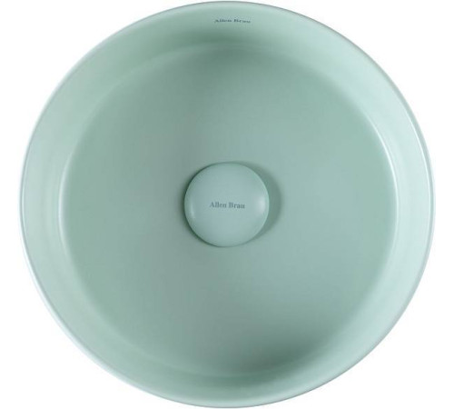 Раковина-чаша Allen Brau Fantasy 36х36х12 см мятный 4.11032.MT