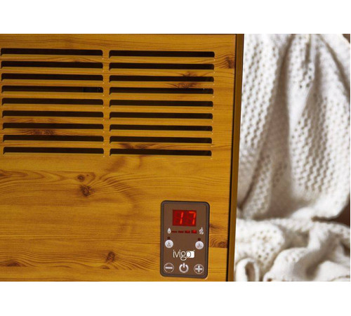 Конвектор электрический iVigo EPKE20 электронный термостат Вт Дерево EPKE20