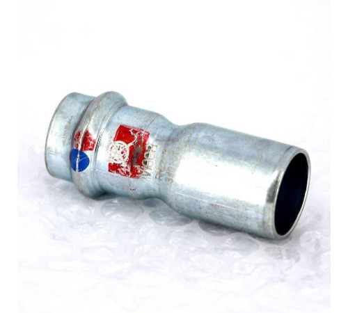 Муфта-вставка пресс Viega Prestabo Labs-free 22 мм оцинкованная сталь 715229