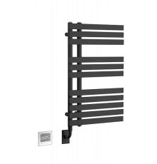 Полотенцесушитель электрический Boheme Venturo 50х9.5х89.8 см черный 721-B