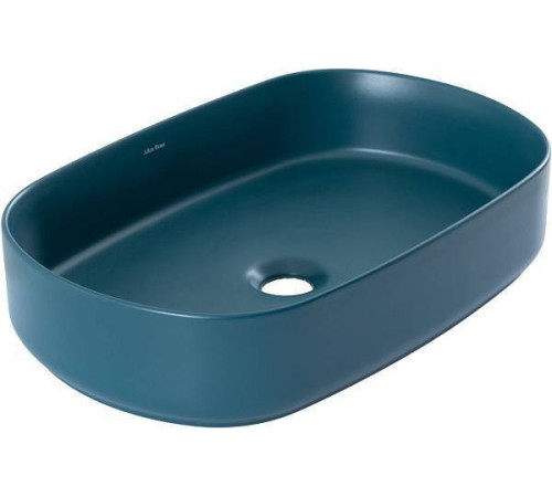 Раковина-чаша накладная Allen Brau Fantasy 55х36х12 см зеленая 4.11022.PT