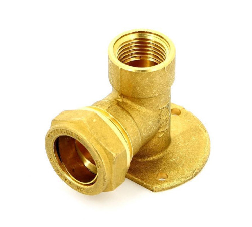 Водорозетка обжимная Tiemme 22x1/2 ВР латунь 1100137