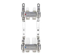 Коллекторный блок Kromwell 1x3/4 EK 2 выхода с термостатическими вставками KW.SM6500625