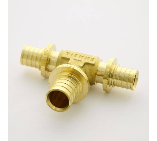 Тройник аксиальный Uni-Fitt 16х20х16 мм латунь 746G6760
