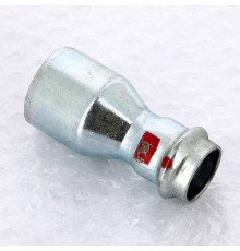 Муфта-вставка пресс из оцинкованной стали Viega Prestabo 35х22 мм 558550