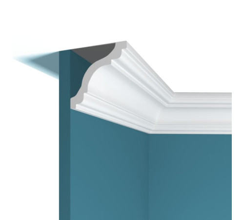 Карниз потолочный Perfect Plus P44 ударопрочный полимер 110x110x2000 мм P44