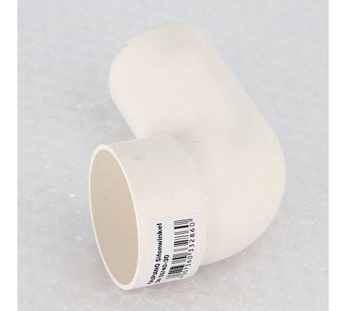 Отвод канализационный под сифон REHAU RAUPIANO PLUS 50x87° 32-40 мм 11226941001