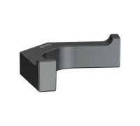 Крючок двойной KEUCO Edition 11 черный шлифованный хром 11115 130000