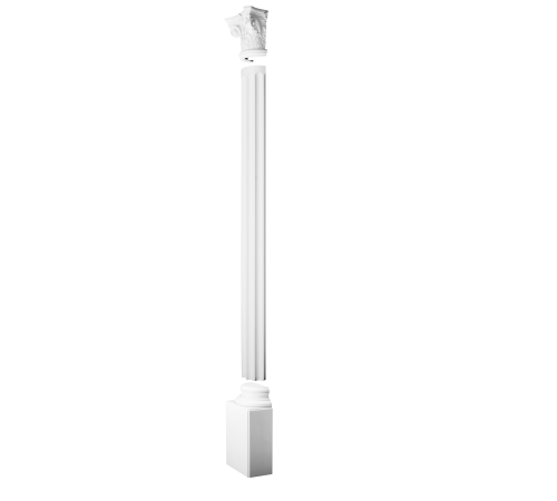 Ствол полуколонны Orac Decor K1001 рифленый