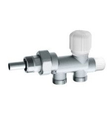 Узел нижнего подключения FAR с терморегулирующим вентилем для однотрубных систем 1/2 M24x19 FV 1420 C12