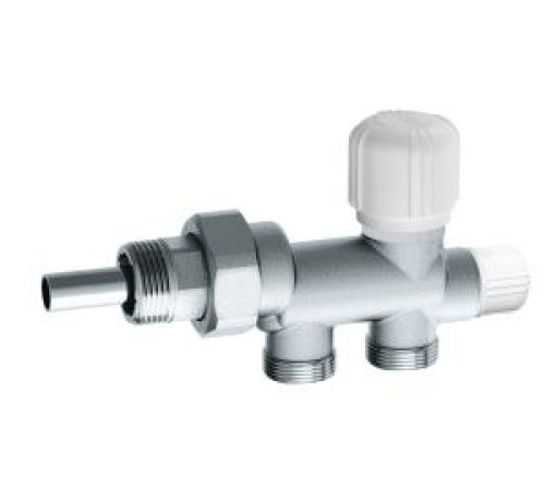 Узел нижнего подключения FAR с терморегулирующим вентилем для однотрубных систем 1/2 M24x19 FV 1420 C12