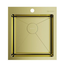 Кухонная мойка Omoikiri Akisame 46-LG 51x46 см светлое золото 4973081