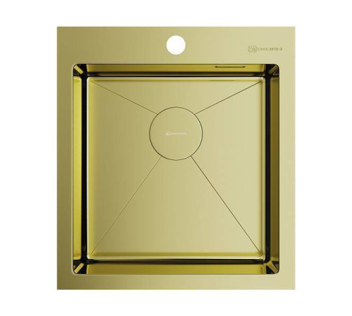 Кухонная мойка Omoikiri Akisame 46-LG 51x46 см светлое золото 4973081